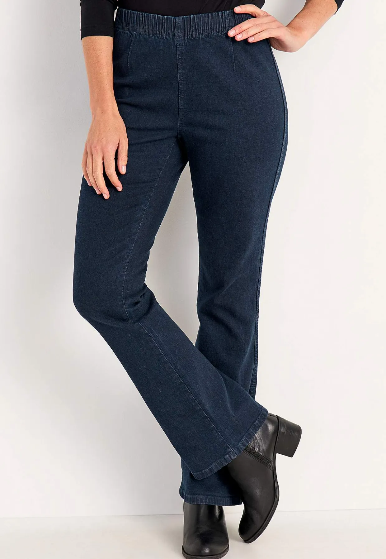 Bootcut, joustavat jeggingsit