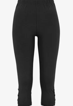 Caprileggingsit kivoilla yksityiskohdilla 2 kpl/pakkaus