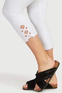 Caprileggingsit kivoilla yksityiskohdilla 2 kpl/pakkaus