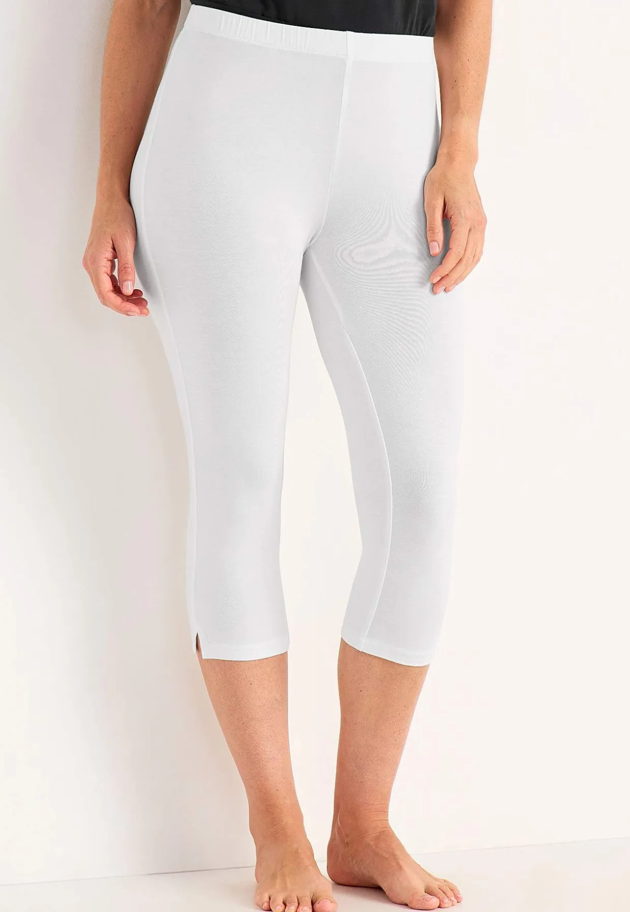 Caprileggingsit sivuhalkioilla