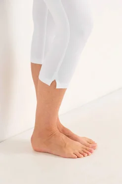 Caprileggingsit sivuhalkioilla