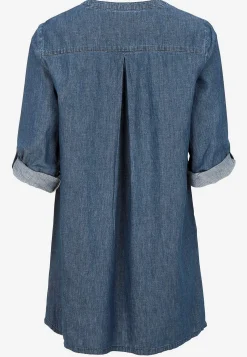 Denimtunika taskuilla
