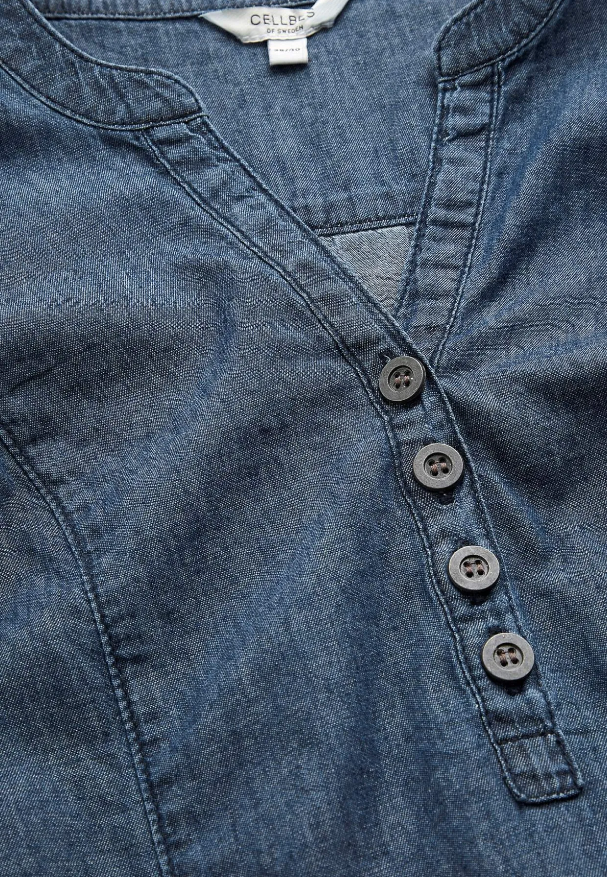 Denimtunika taskuilla