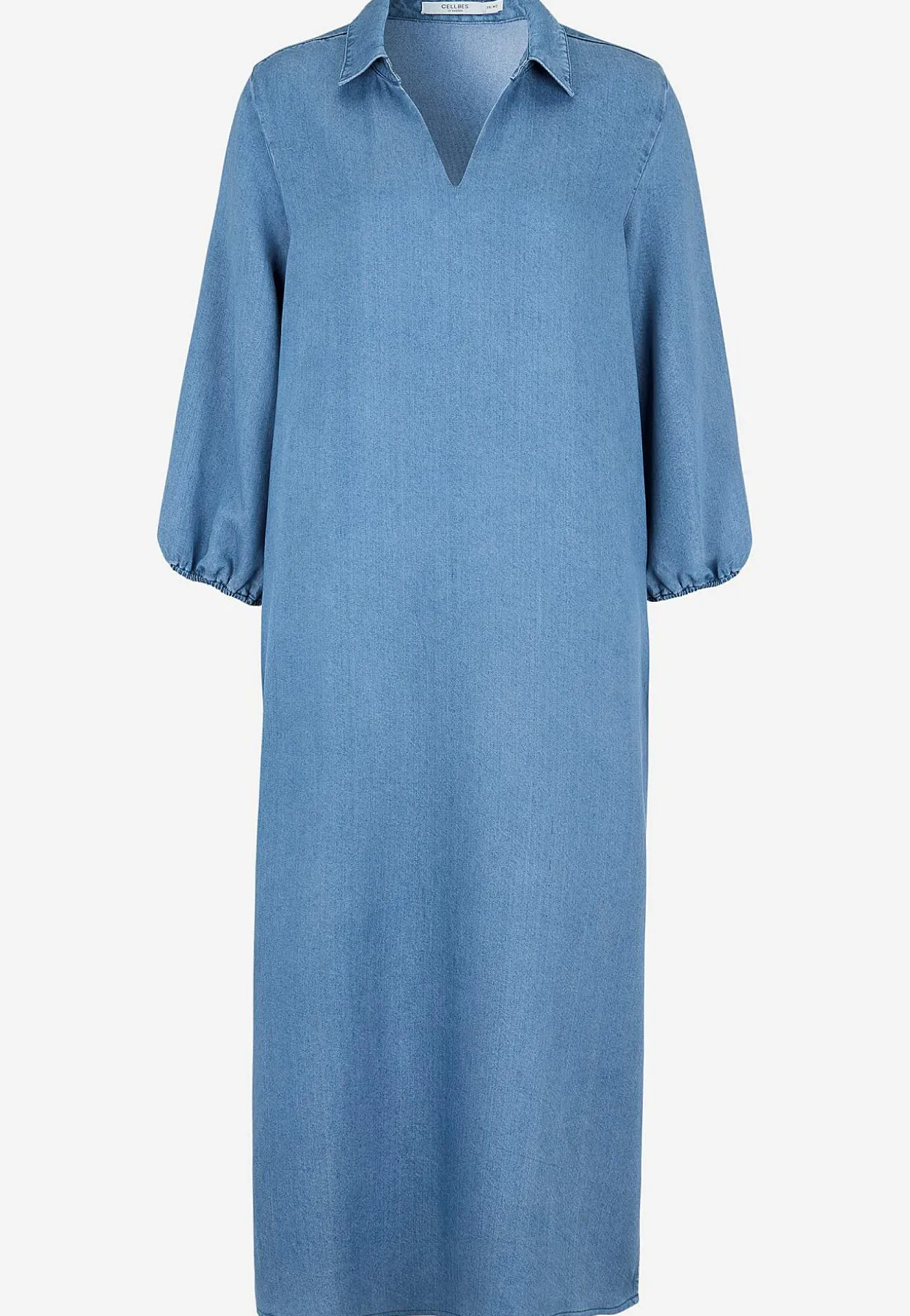Erittäin Premium pehmeä farkkumekko kauluksella