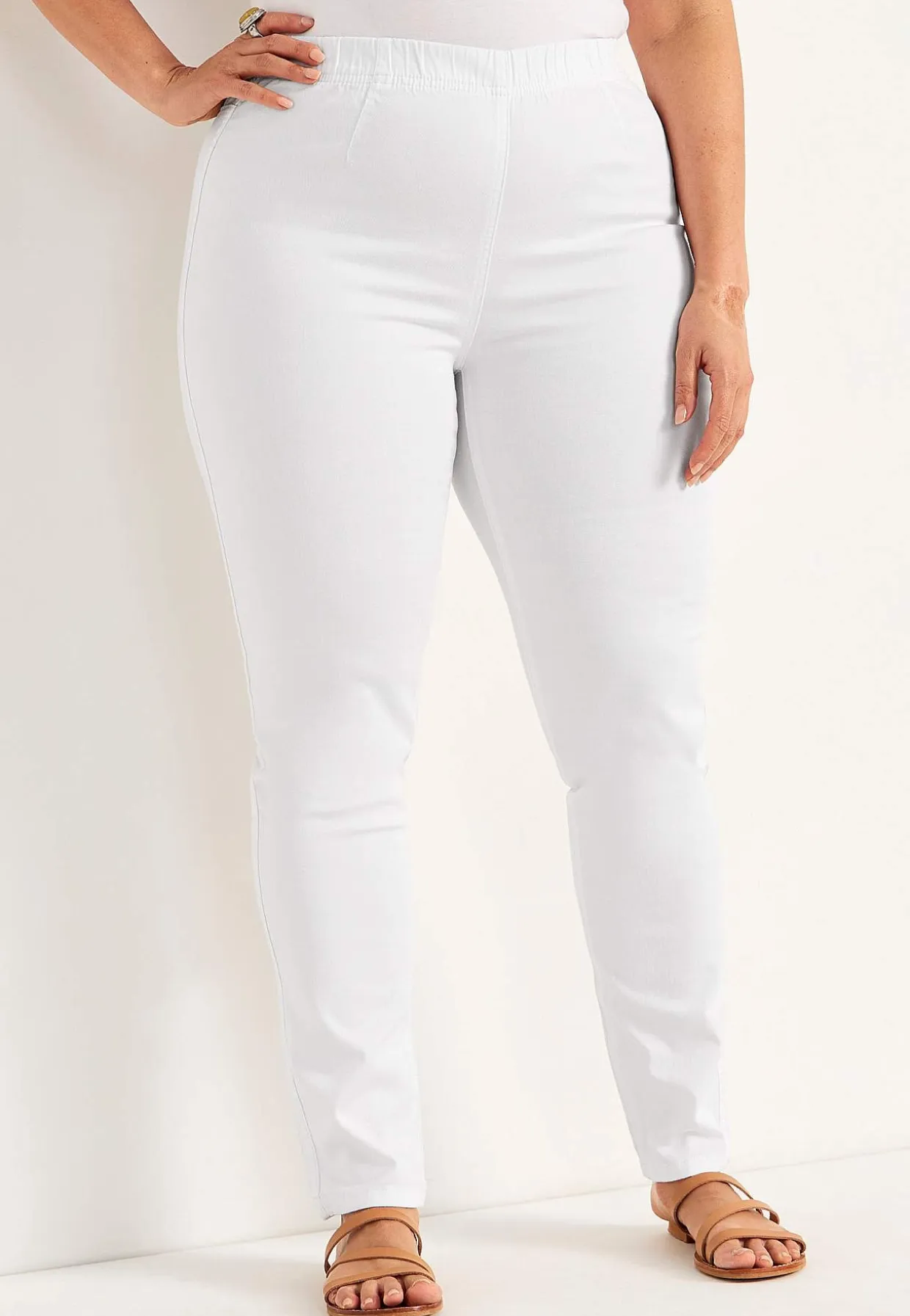Jeggingsit skinny-lahkeella - pituus