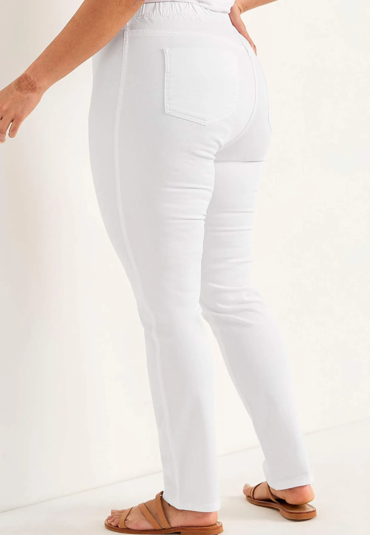 Jeggingsit skinny-lahkeella - pituus