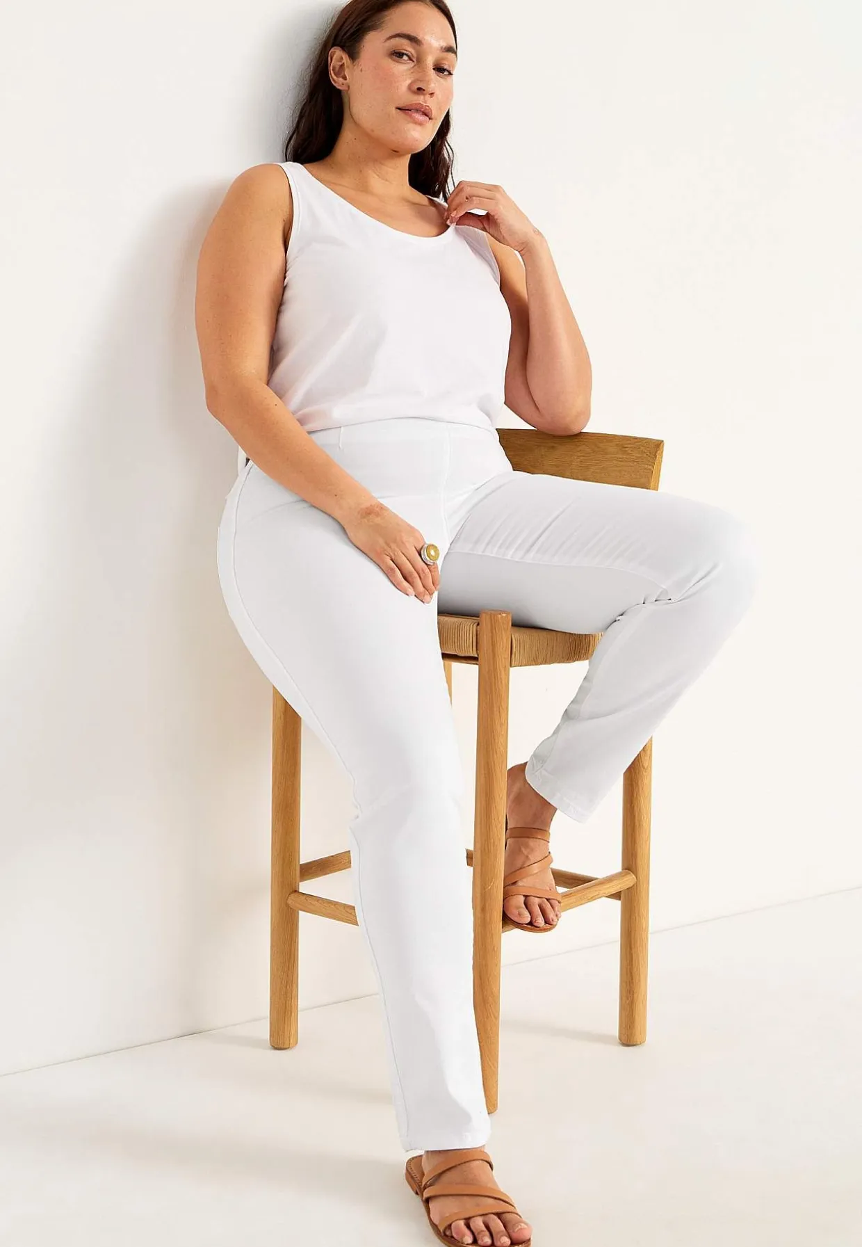 Jeggingsit skinny-lahkeella - pituus