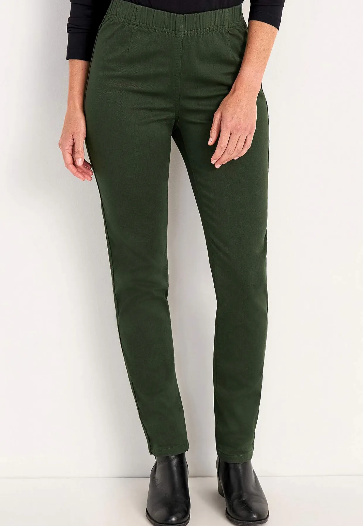 Jeggingsit skinny-lahkeella - pituus