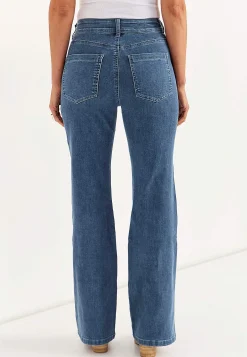 Joustavat bootcut-farkkut - pituus Sara