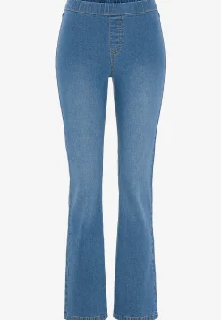 Joustavat, bootcut jeggingsit - pituus