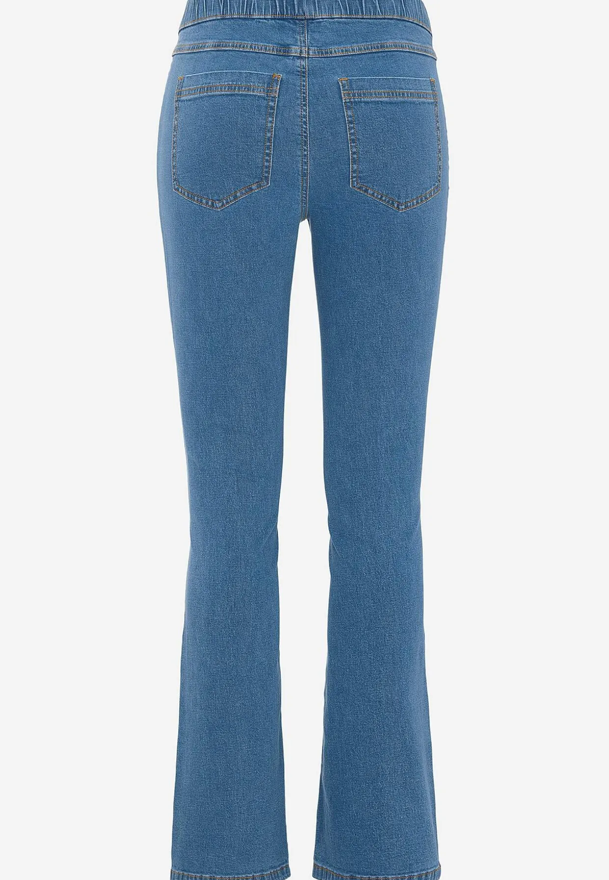 Joustavat, bootcut jeggingsit - pituus
