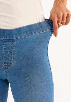 Joustavat, bootcut jeggingsit - pituus