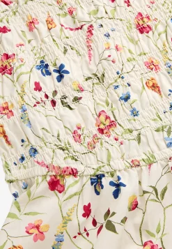 Juhannusmekko puuvillapopliinista