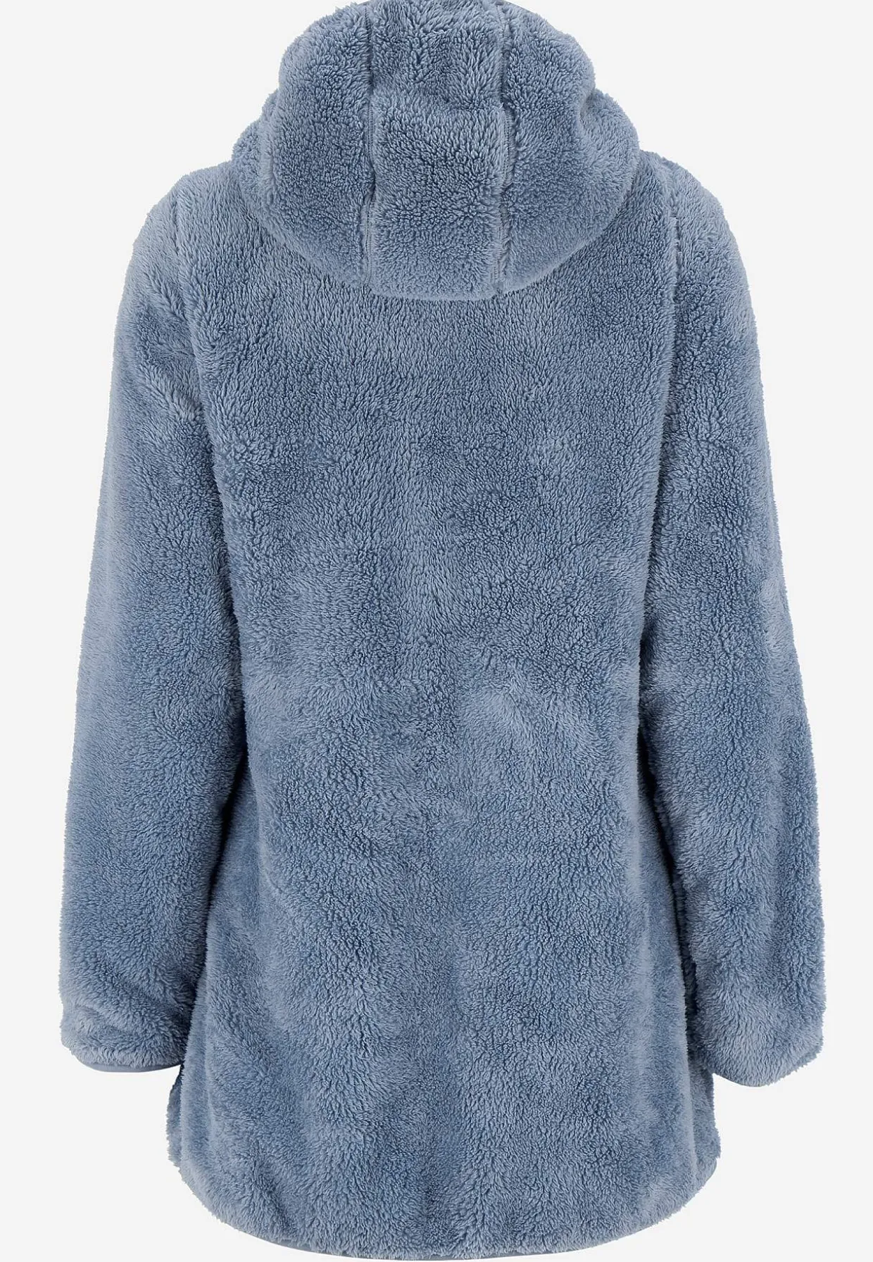 Kodikas fleece-takki hupulla