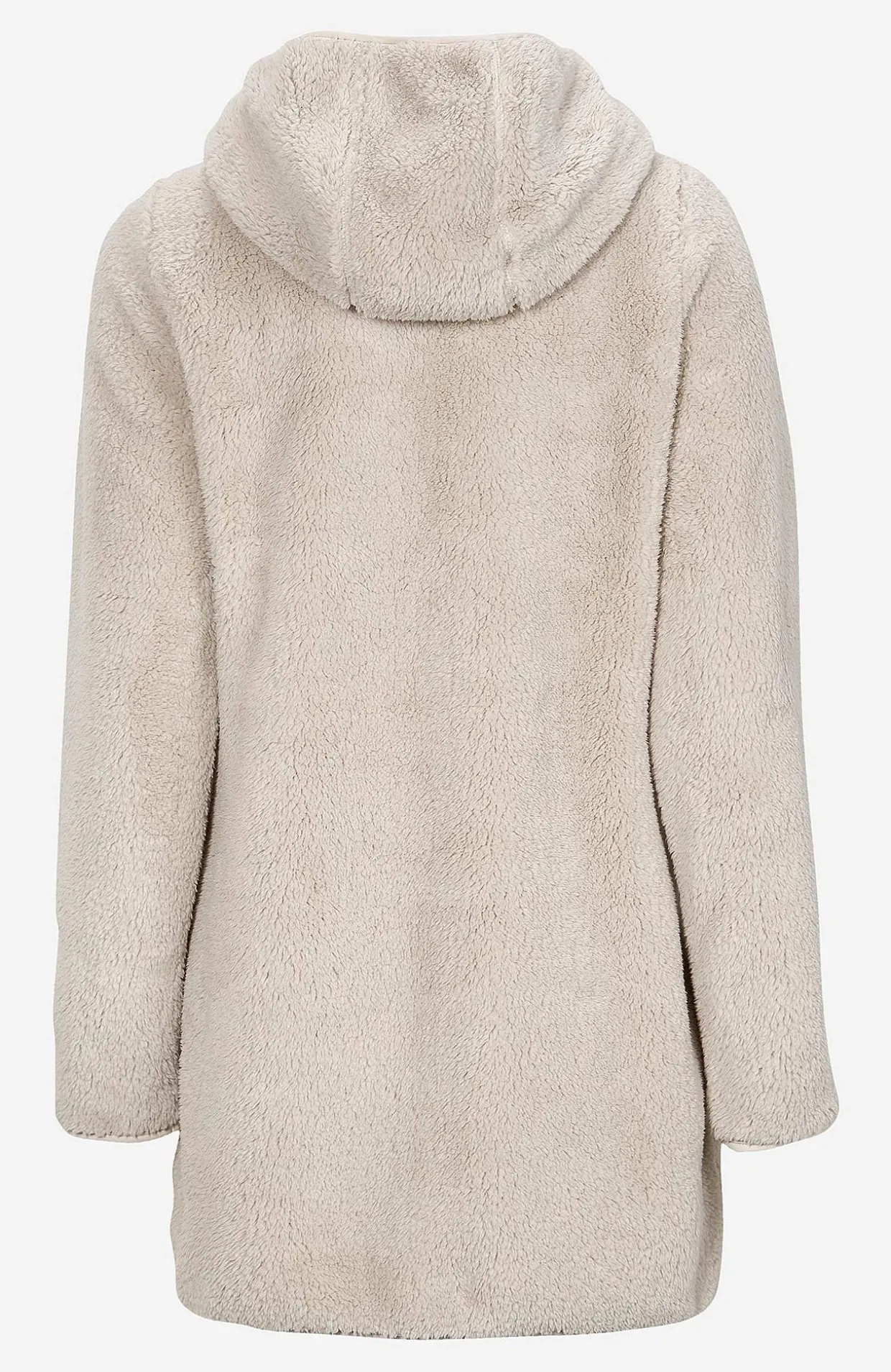 Kodikas fleece-takki hupulla