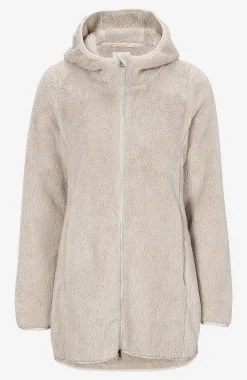 Kodikas fleece-takki hupulla