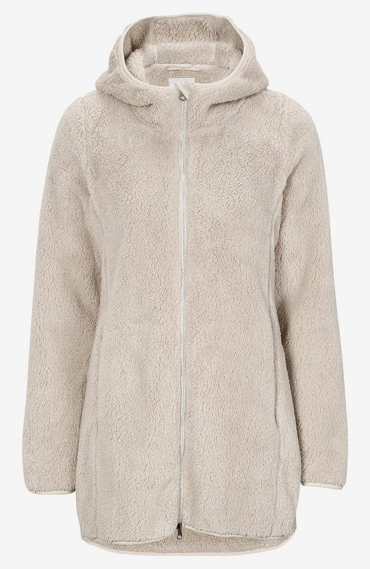 Kodikas fleece-takki hupulla