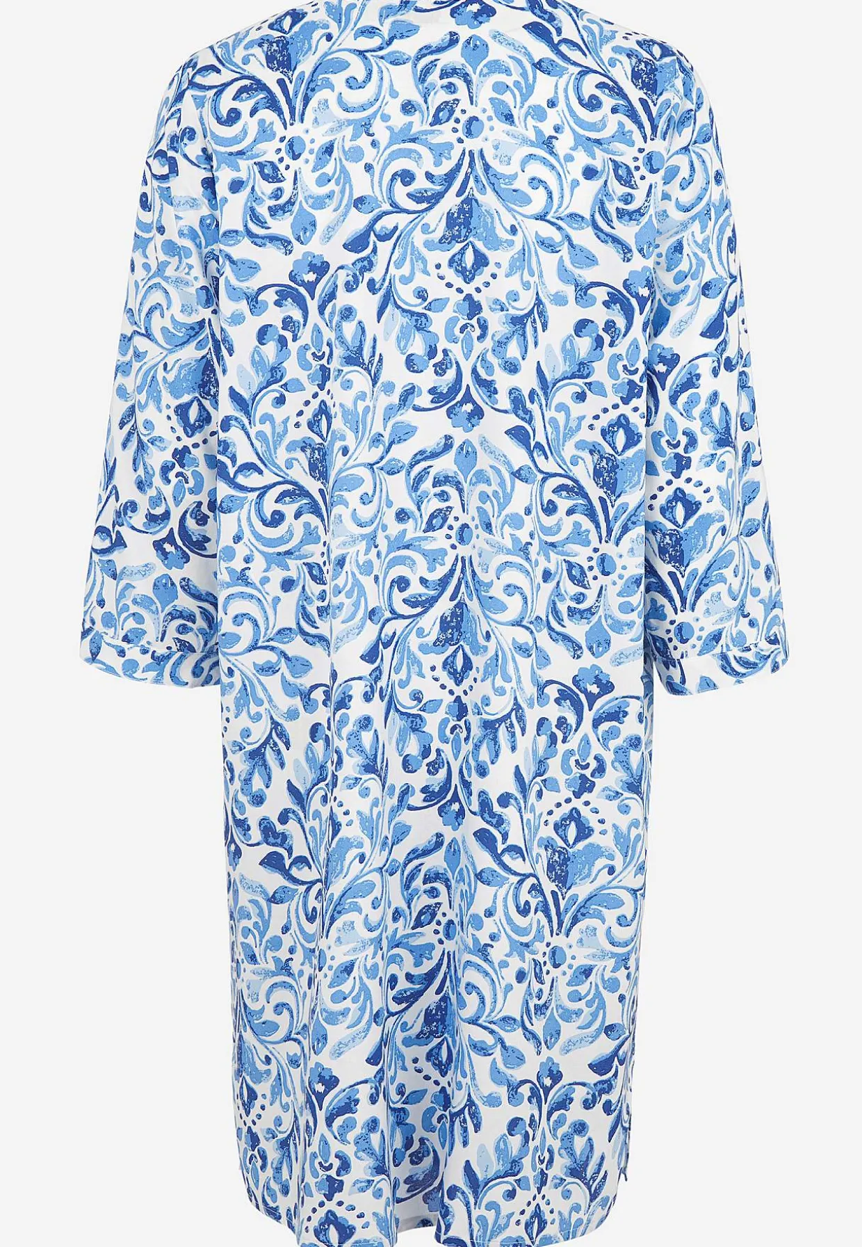 Kudottu, kuviollinen mekko