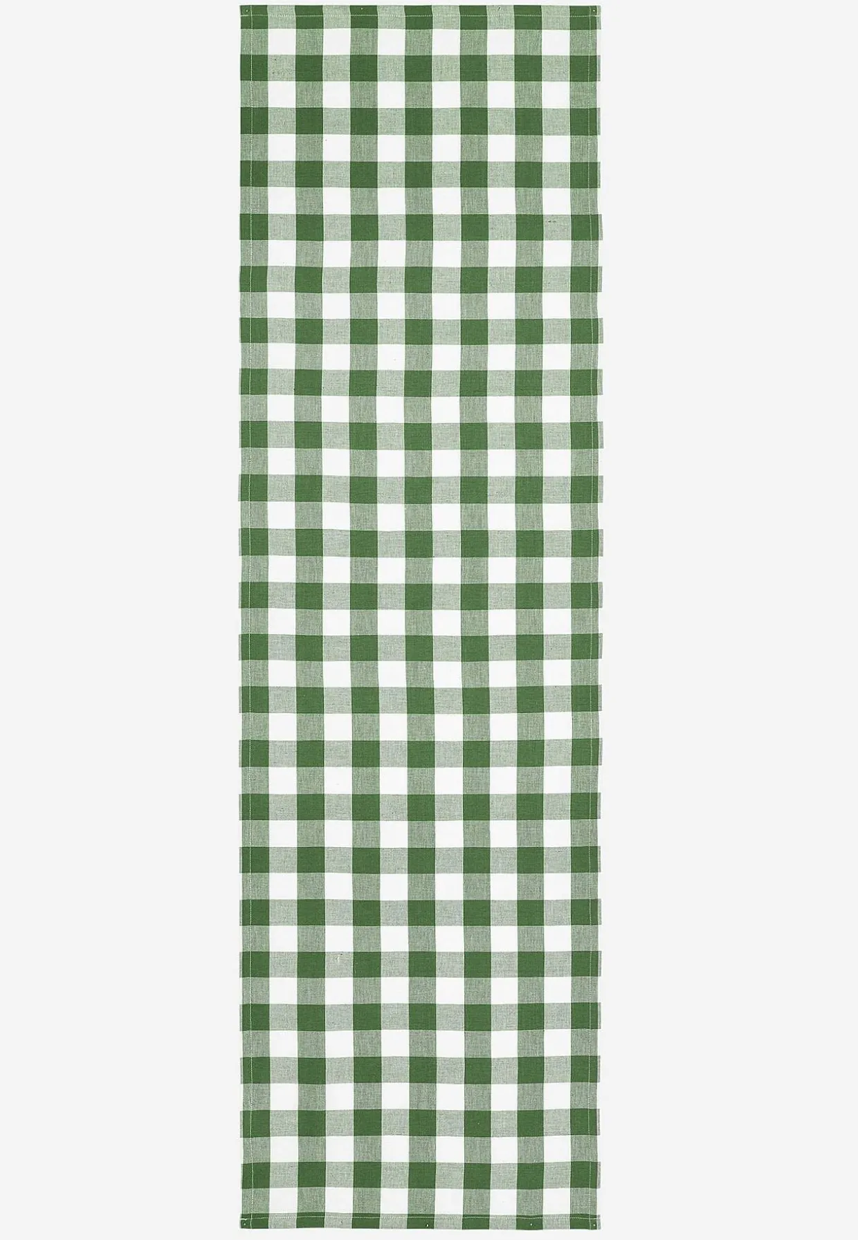 Kudottu, ruudullinen kaitaliina