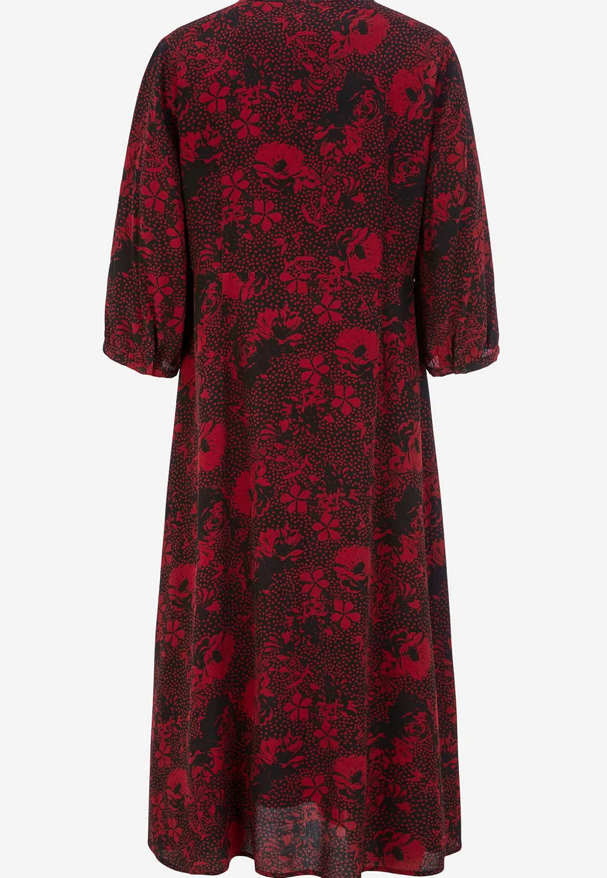 Kukkakuvioinen mekko viskoosista