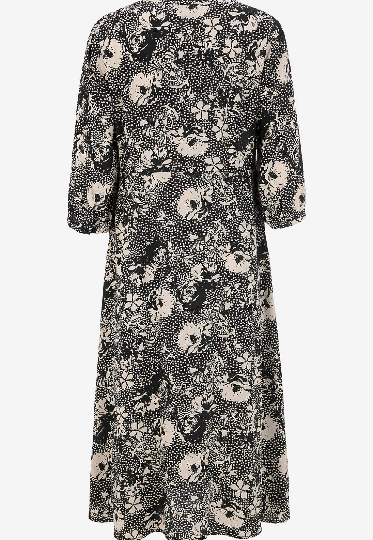 Kukkakuvioinen mekko viskoosista