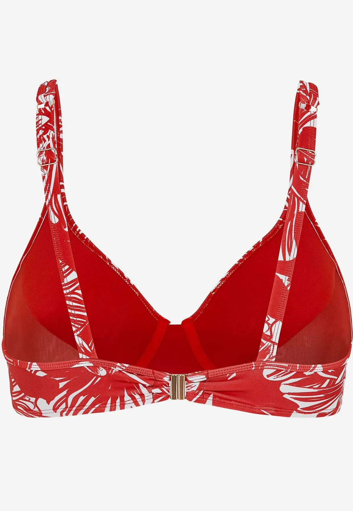 Kuvioidut, toppaamattomat bikinirintaliivit