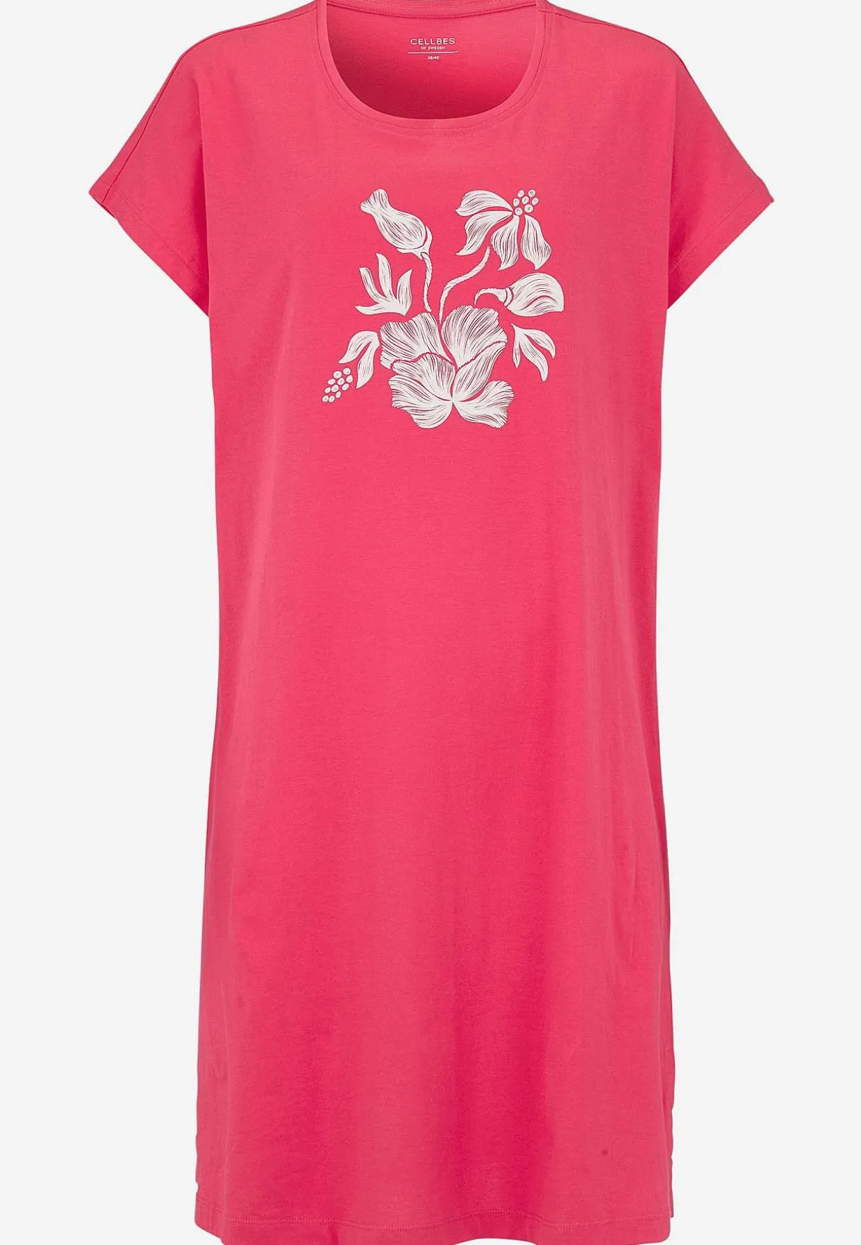Lyhythihainen yömekko trikoosta