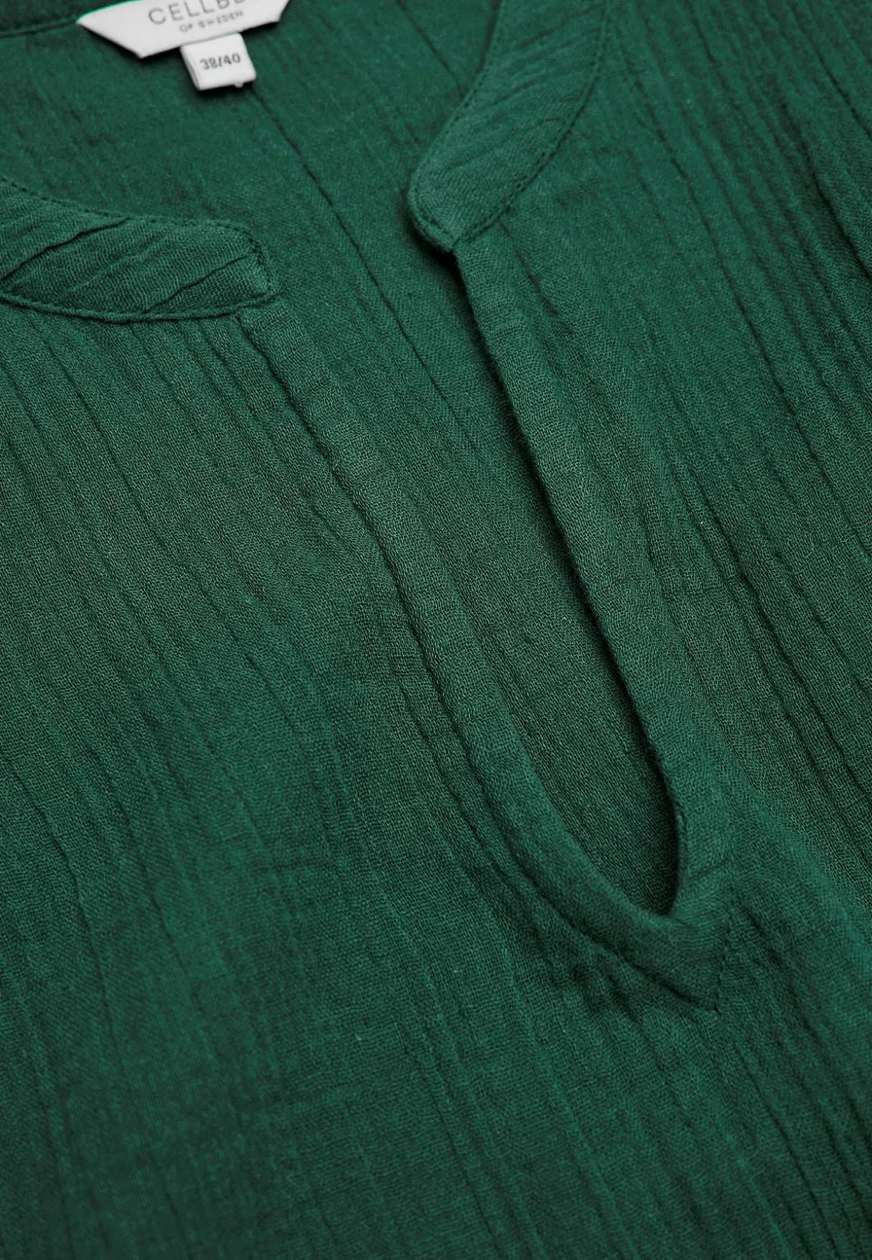Mekko rypytetystä puuvillasta