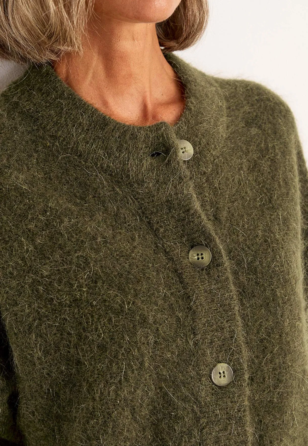 Neuletakki Premium mohair- ja villaseoksesta
