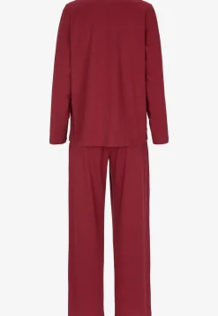 2-osainen pyjama pitsireunalla