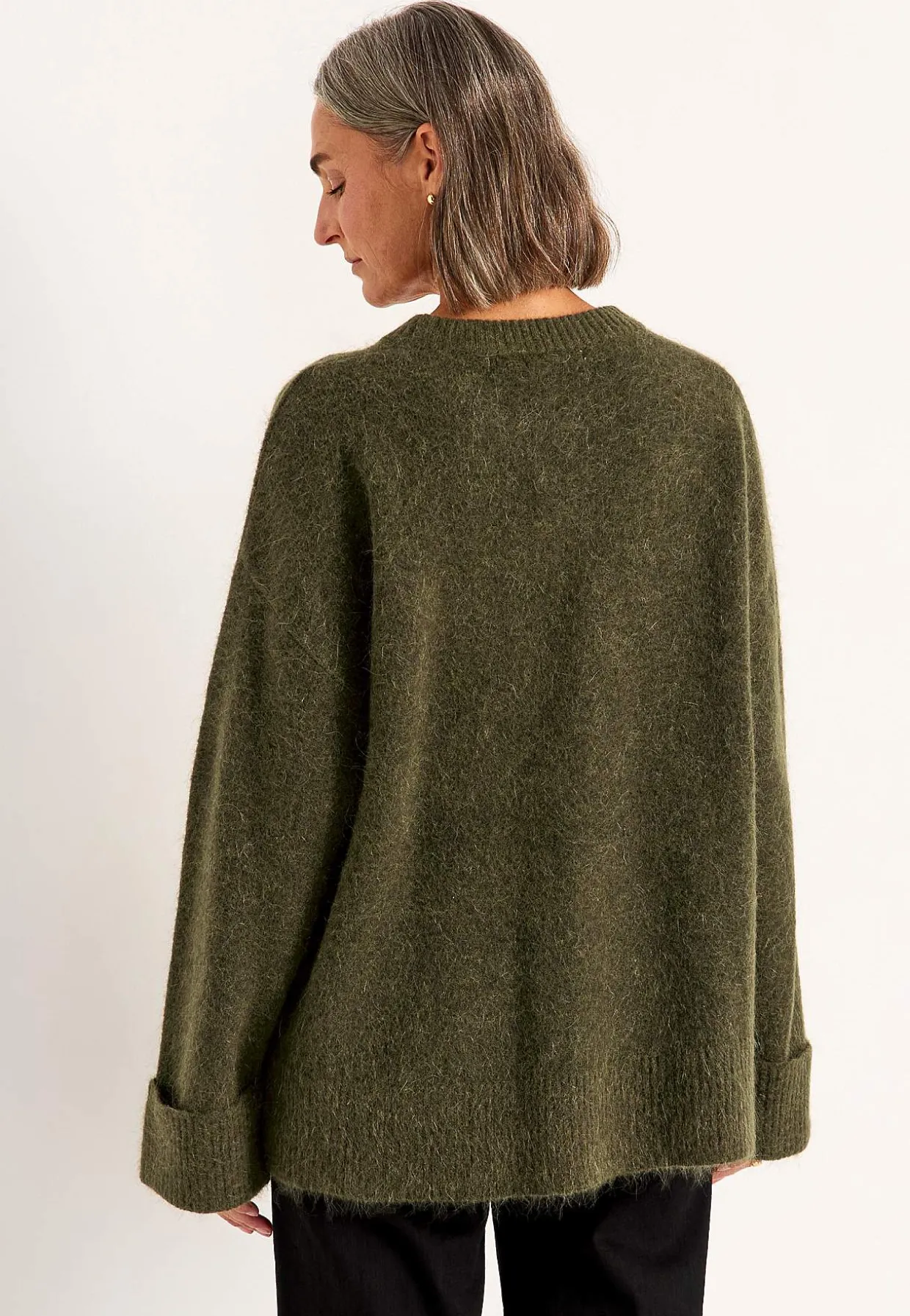 Pusero Premium mohair- ja villaseoksesta