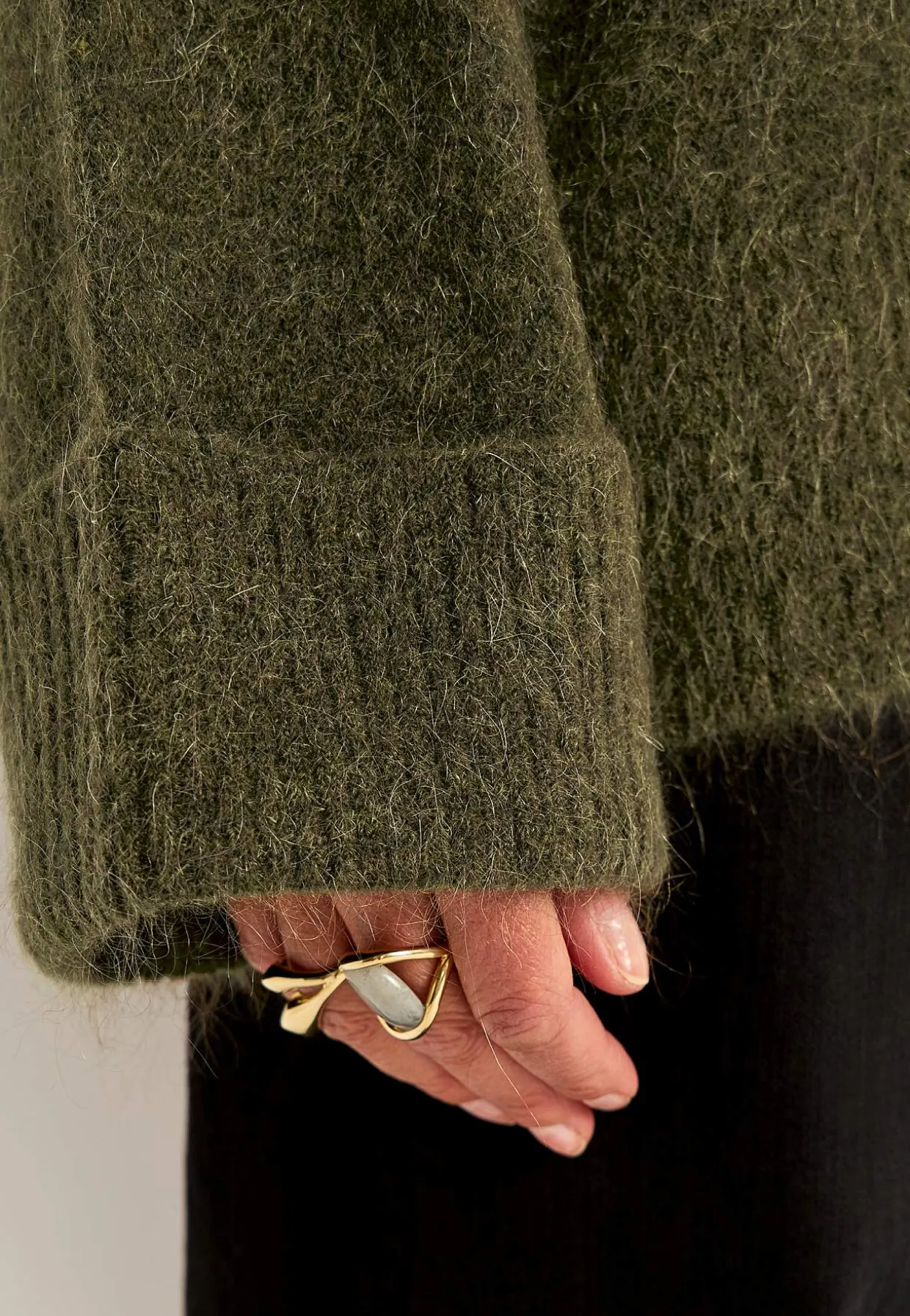 Pusero Premium mohair- ja villaseoksesta