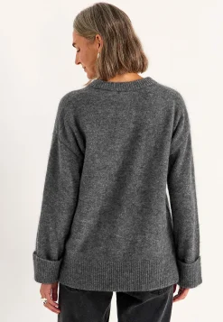 Pusero Premium mohair- ja villaseoksesta