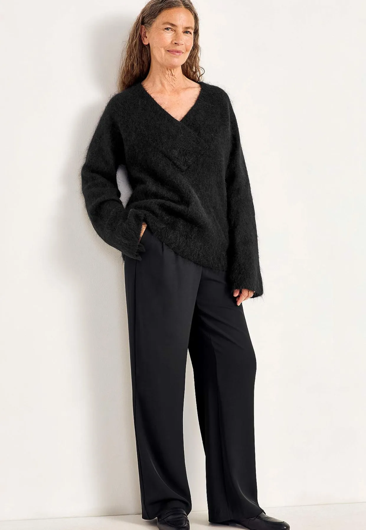 Pusero Premium mohair- ja villaseoksesta