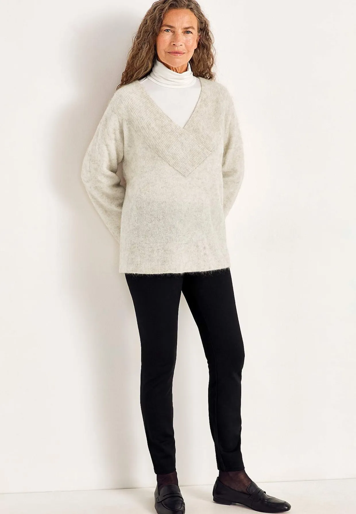 Pusero Premium mohair- ja villaseoksesta
