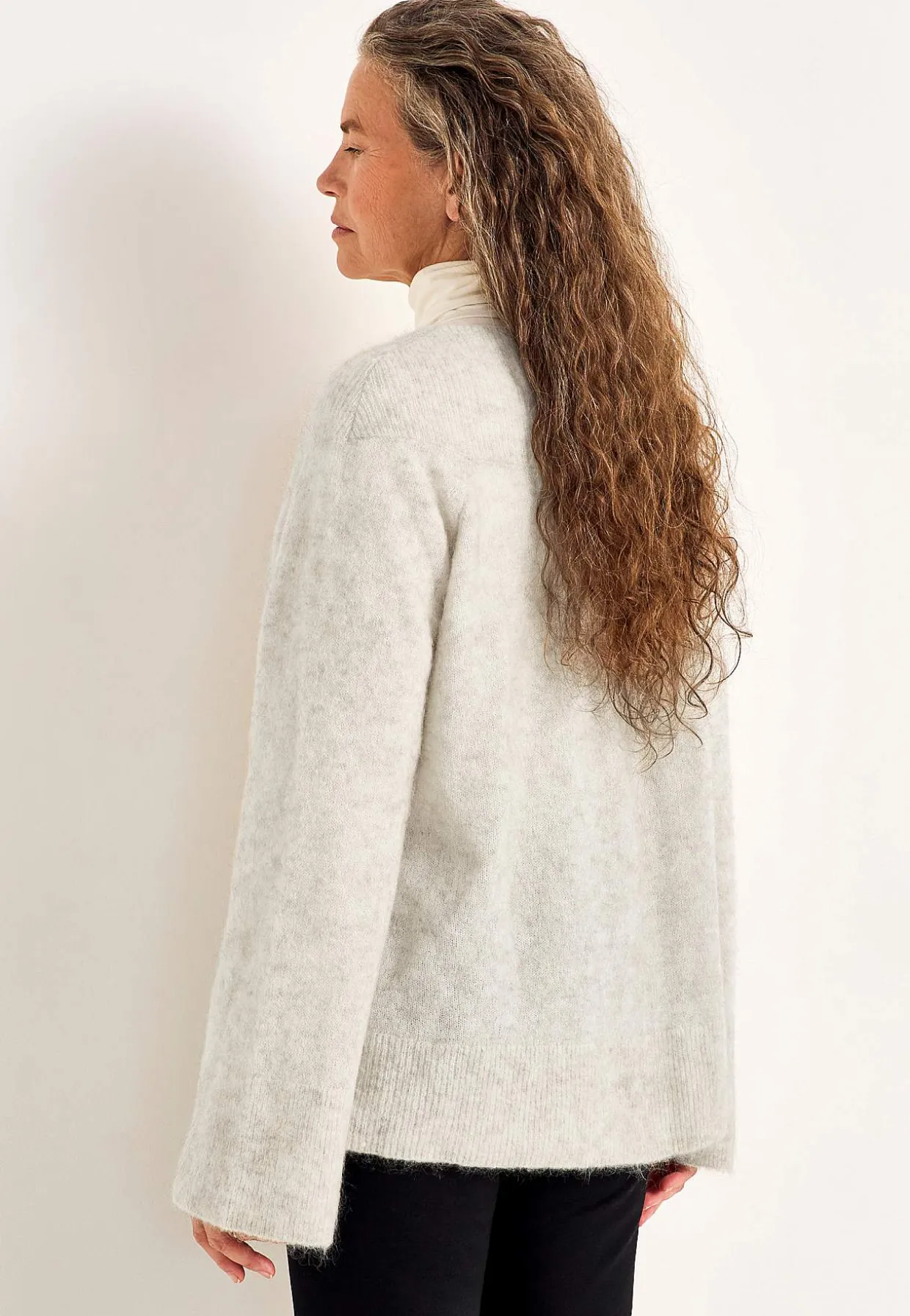 Pusero Premium mohair- ja villaseoksesta
