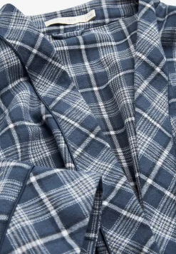 Ruudullinen aamutakki flanellista