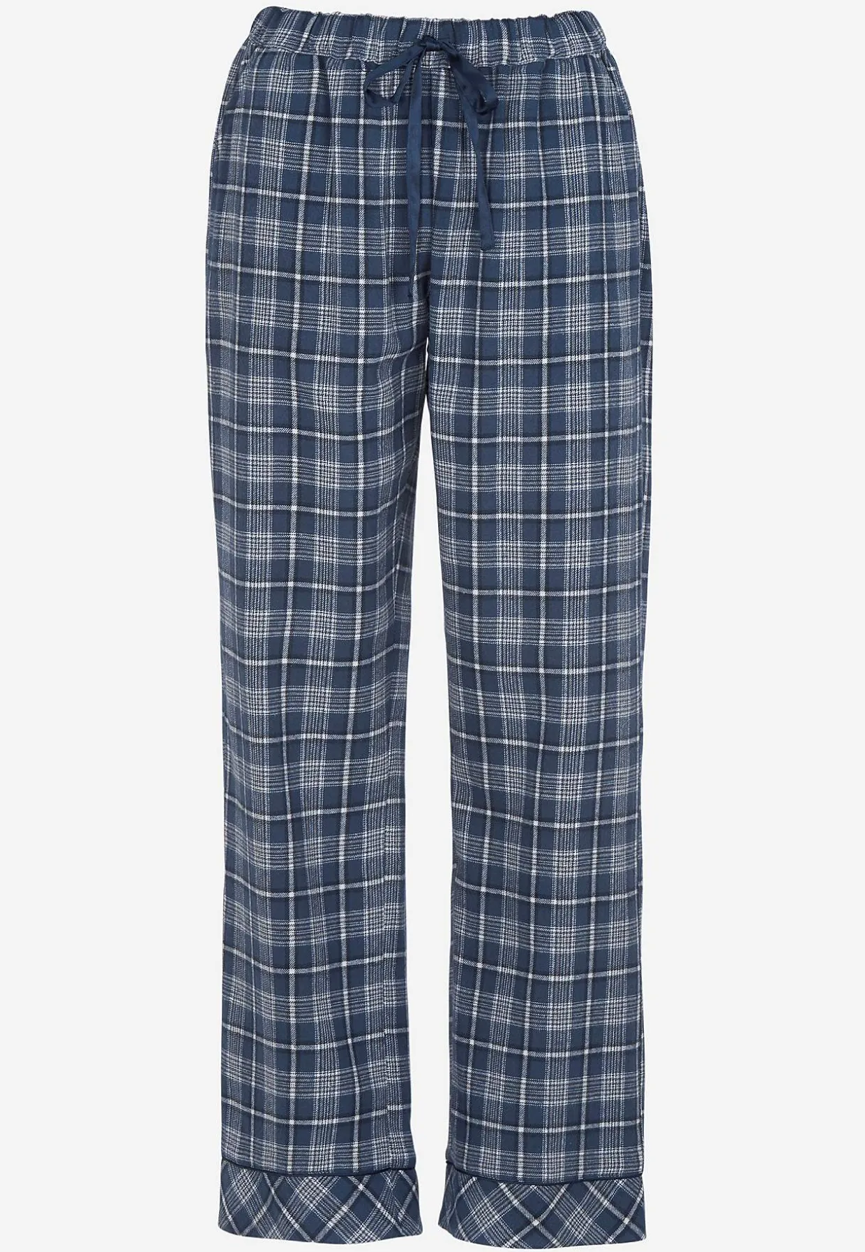 Ruudullinen pyjama flanellista