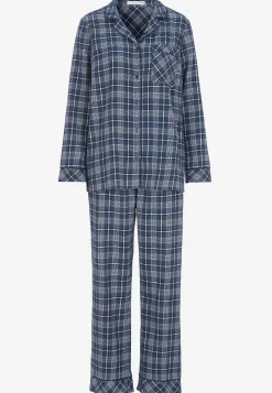 Ruudullinen pyjama flanellista