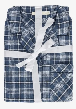 Ruudullinen pyjama flanellista