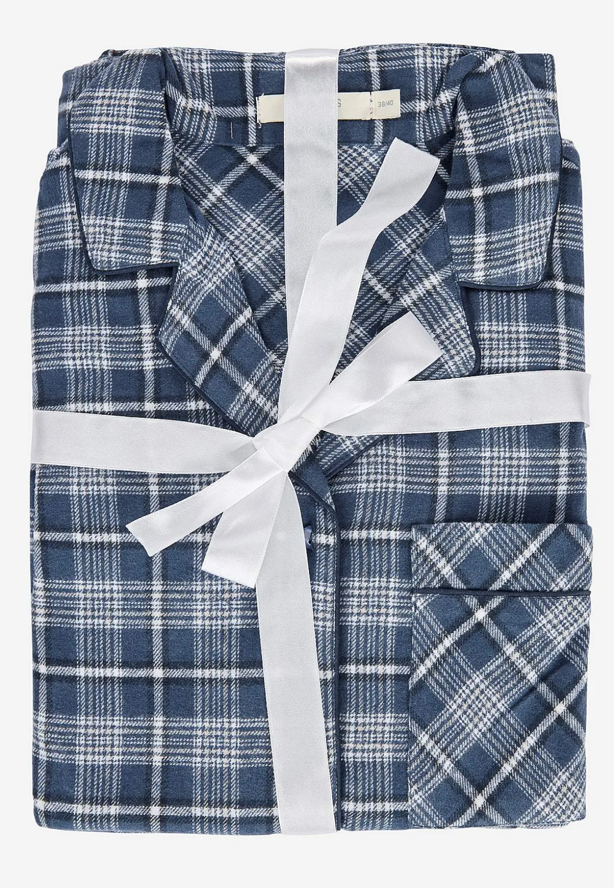 Ruudullinen pyjama flanellista