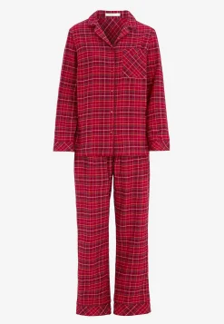Ruudullinen pyjama flanellista
