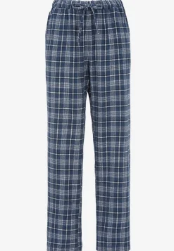 Ruudulliset pyjamahousut flanellista