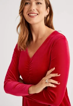 Samettitunika hehkulla