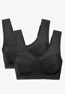 Soft-rintaliivi kirjailulla Lily 2 kpl/pakkaus