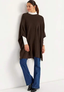 Tiheäsilmukkainen poncho