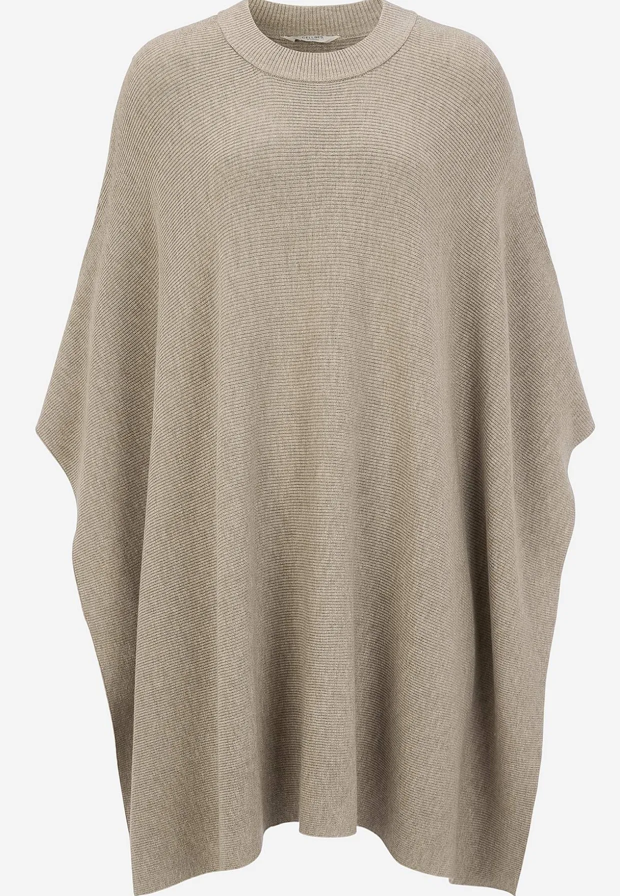 Tiheäsilmukkainen poncho