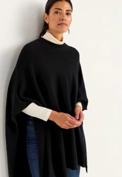 Tiheäsilmukkainen poncho