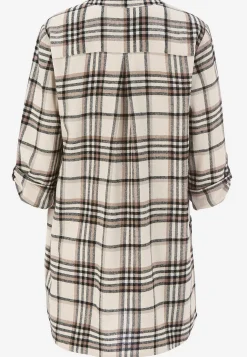 Tunika flanellista taskuilla