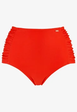 Yksivärinen bikinin alaosa korkealla vyötäröllä